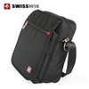 Swisswin瑞士十字涤纶单肩包SW8134A黑色