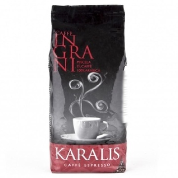 KARALIS卡拉莉斯意大利烘培咖啡豆（红标）1KG