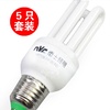 雷士照明U型节能灯11W5只装E27(白光)