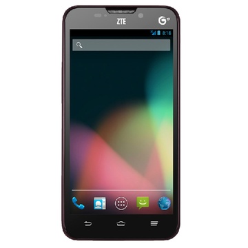 中兴（ZTE） U956 黑色 四核 5英寸高清大屏 智能手机 移动3G