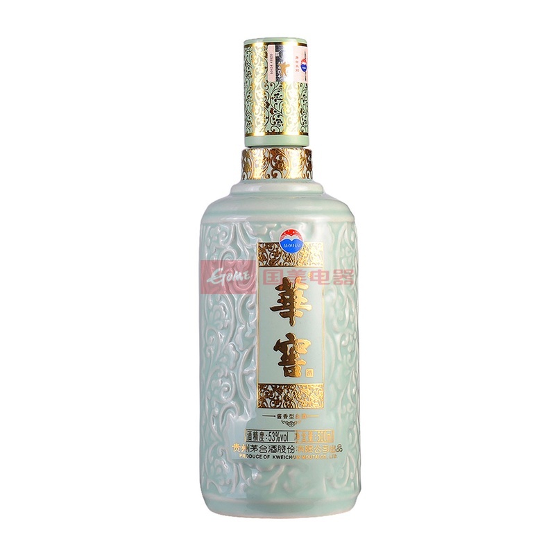 53贵州茅台股份公司华窖酒青瓷500ml
