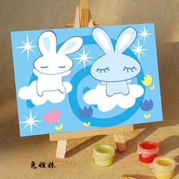 儿童简单画海绵宝宝图片大全_儿童简单画海绵