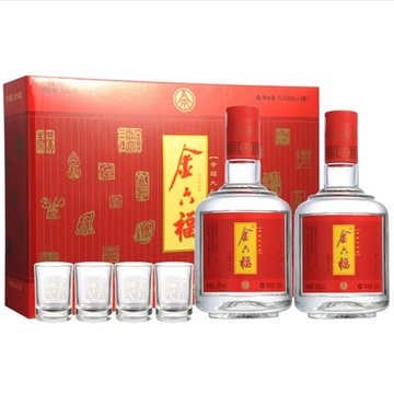 52金六福幸福礼盒500ml2
