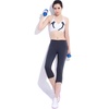 斯泊恩正品 瑜伽服 套装 新款 健身服 跳操服 女 韩版X007+12845(白色 M)