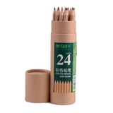 24色牛皮纸筒装彩色铅笔 AWP34304