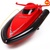 环奇儿童遥控船 高速冲浪快艇 遥控船军舰模型 可充电超大玩具船(大号红色)第5张高清大图