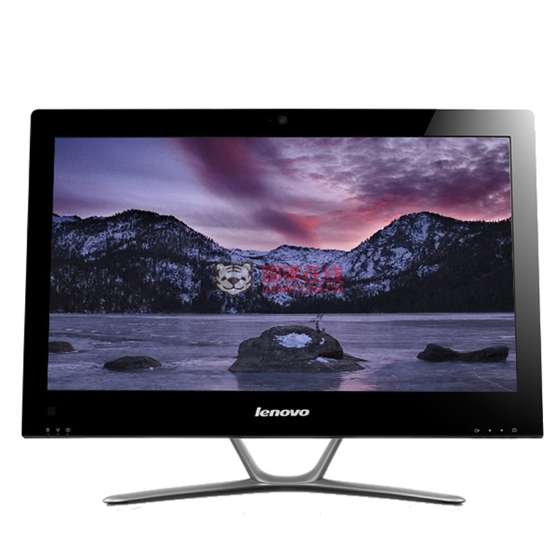 联想(lenovo)c340 一体机电脑 20寸屏幕 内置音箱麦克风摄像头(黑色 g