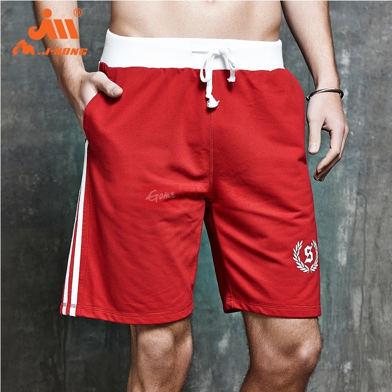 <em>男纯棉短裤</em>休闲运动<em>夏季</em>薄款透气男士跑步短裤
