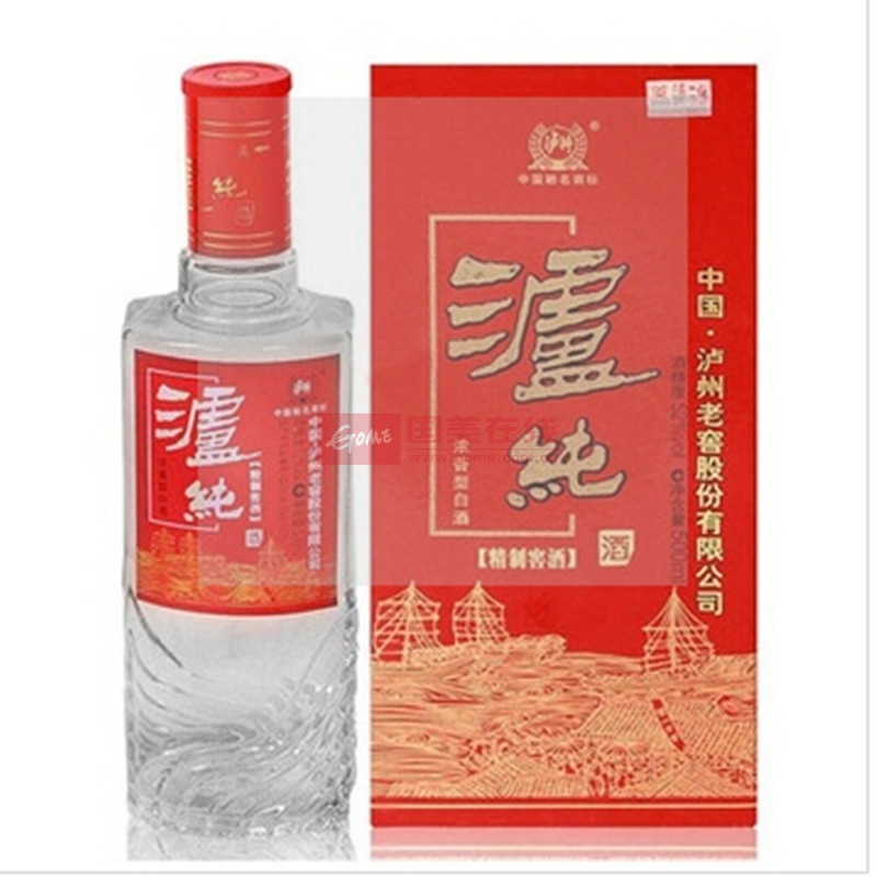 泸州老窖泸纯精制窖酒52度500ml白酒