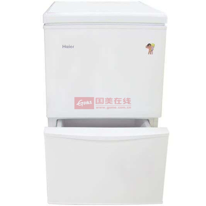 海尔(haier)lw-120hb 120升 机械控温 顶开式冷柜(包邮 北京地区)