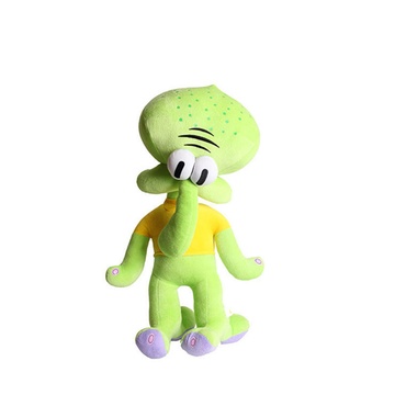 海绵宝宝派大星蟹老板章鱼哥毛绒玩具抱枕(蟹老板)