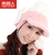 南极人 秋冬季韩版针织毛线帽子 冬天护耳针织女士保暖冬帽(82082白色)