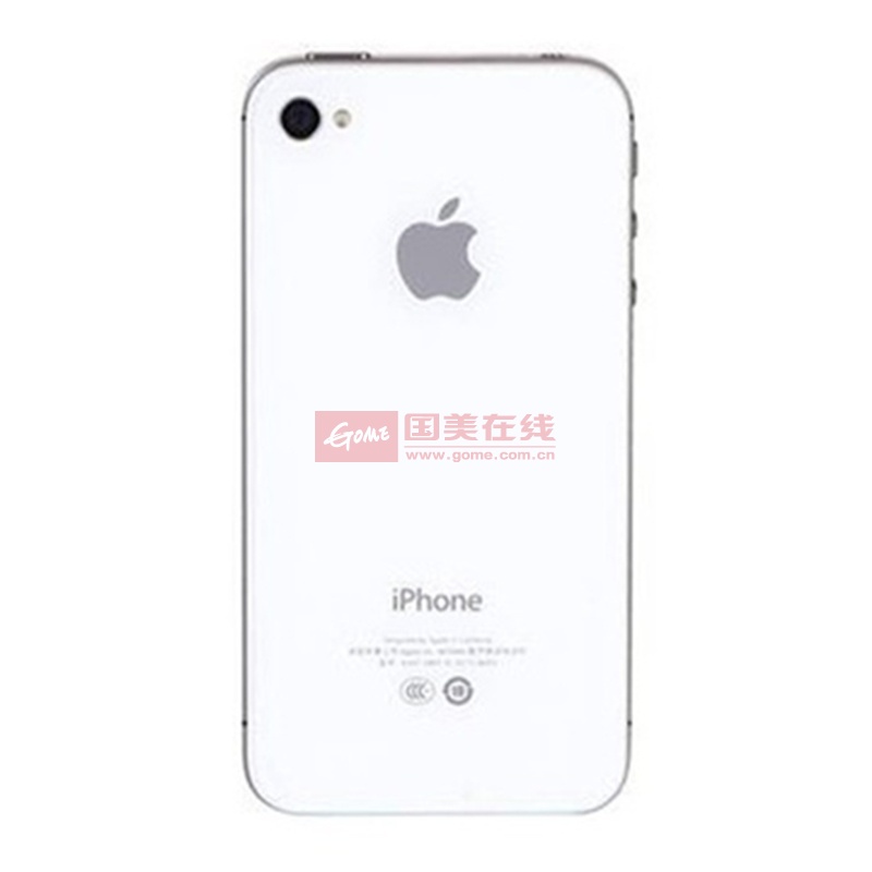 苹果appleiphone4s8g版3g手机白色wcdmagsm白色官方标配