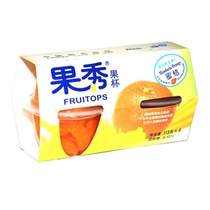 包邮果秀蜜桔果杯水果果冻天然食品绿色休闲办公室食品 452g/盒