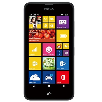 诺基亚（Nokia）Lumia638 移动4G手机 WP8系统 单卡四核手机 500万像素(6384G638（638黑色）638 标配)

