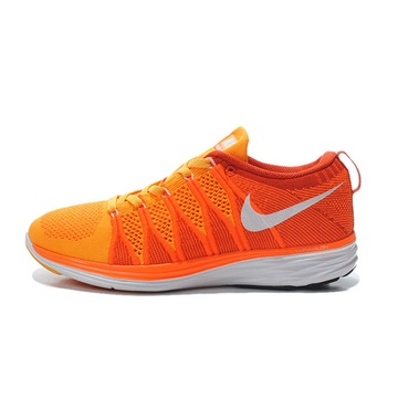 耐克nike登月编织nikeflyknitlunar2这款鞋只卖一概不退换橘色38