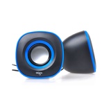 爱国者(aigo) 正品 F015笔记本电脑音响USB便携式迷你小音箱2.0低音炮带线控(蓝色)