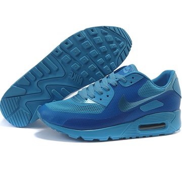 nike耐克2014新款 air max90男女气垫鞋跑步鞋运动鞋休闲鞋12(天蓝色