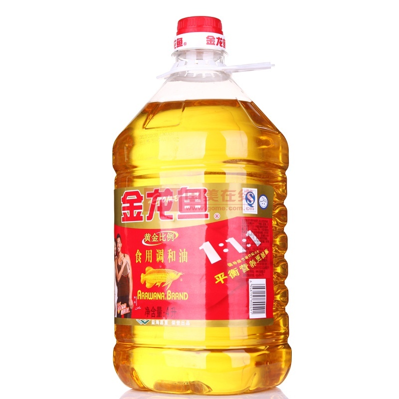 【员工内购】金龙鱼黄金比例食用调和油4l