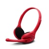 漫步者(EDIFIER)K550电脑耳机头戴式笔记本游戏耳麦重低音带麦克(红色)
