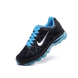 耐克男鞋Nike Air Max +2011网面09五代全掌气垫跑步鞋429889-060(黑玉 44)