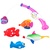 群兴 宝钓天天乐 钓鱼玩具 儿童戏水玩具钓鱼 洗澡玩具 小猫钓鱼玩具