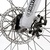 永久21速铝合金车架山地自行车 双碟刹自行车YE760(21速白橙色)第4张高清大图