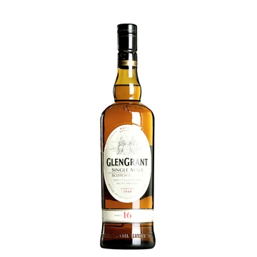 格兰冠威士忌 进口洋酒 glen grant 16年纯麦苏格兰威士忌 700ml