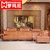 梦玛尼简约欧式真皮沙发组合现代转角皮艺沙发客厅大小户型新古典实木沙发第3张高清大图