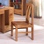 森岳家具 餐椅椅子办公椅 现代中式原木实木金丝柚木 Y303