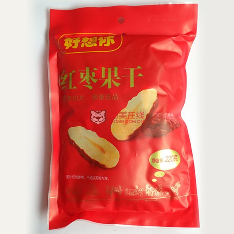 好想你红枣 果干220克*1袋 健康情果干特价爆款