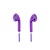 亿和源(YHYON)苹果耳机线I5电镀彩色入耳式3.5MM毫米苹果专用(紫色)