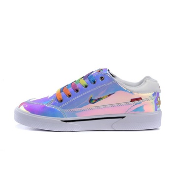 nike耐克联名超级腕女鞋彩虹系列休闲运动板鞋38