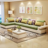 华纳斯 沙发 布艺沙发 客厅小户型布艺沙发组合 家具(灰色 三人位+左贵妃位)