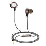 平晏（Paxyan）YE-80 发烧金属耳机入耳式 面条耳机电脑耳塞式 重低音HIFI耳机