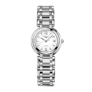6瑞士品牌表】longines/浪琴表 心月系列【白色表盘 自动机械女表】l