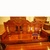 集一美红木家具红木沙发五件套仙桃实木沙发客厅组合非洲黄花梨木第3张高清大图