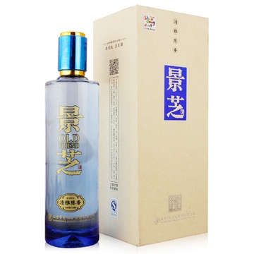 【山东景芝白酒】35度景芝老友酒 清雅陈香 新品盒装500ml【图片 价格