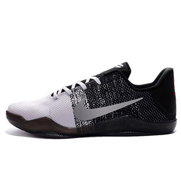 正品科比11代kobe 11 elite low "achilles heel"男子篮球鞋(白黑 40)