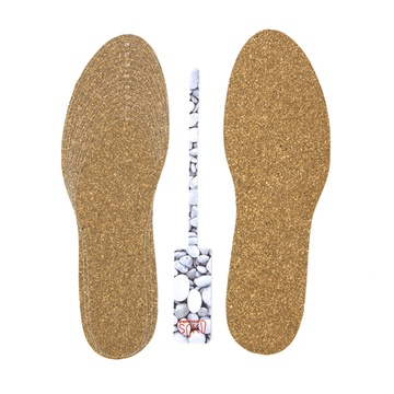 日本 SOKO惊奇系列砾石图案可剪裁尺寸鞋垫 软木垫 透气除臭缓冲