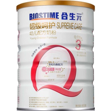 合生元 超级呵护幼儿3段900g/克幼儿配方奶粉原装进口(6罐)