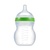 Mamachi 硅胶奶瓶标准大号 260ML 绿色(3口)