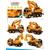 儿童玩具车模 工程车玩具大号挖掘机惯性多款工程车模型 环卫车吊车玩具9923(挖掘车)第2张高清大图