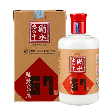 衡水老白干 67度醇香 500ml/瓶