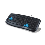 力拓 JK-409 魔煞手 游戏键盘 CF/CS专用 防水 电脑笔记本键盘(USB接口)