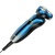 超人剃须刀电动充电式USB智能充电3D浮动剃须(淡蓝)第4张高清大图