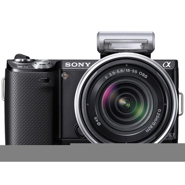 索尼(sony)nex-5nk(18-55mm)微单相机(1610万像素 bionz影像处理器 低