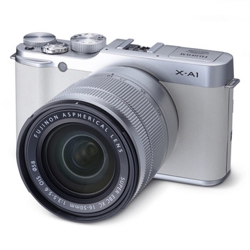 富士(fujifilm)x-a1 xc16-50mm kit单电套机(白色)1650万像素 3英寸翻