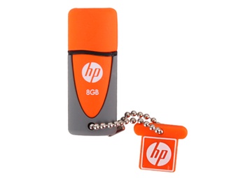 惠普（HP）V245O U盘（橙色）（8GB/环保矽胶）