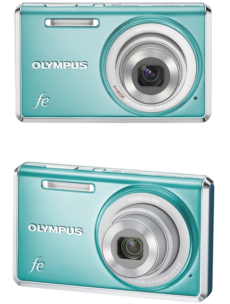 奥林巴斯(olympus)fe-4030数码相机(蓝色)(4g卡)